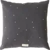OYOY LIVING Dekokissen L50xW50xH6 schwarz Produktbild-Vorschau 1