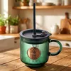 Orion | Tazza da caffè - con manico - in vetro - 330 ml - Anteprima dell’immagine prodotto 2