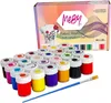 Textilfarben – Stoffmalfarben Set mit Pinsel (24x25ml) Produktbild-Vorschau 4