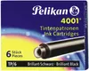 Pelikan - Pelikan Black próbka atramentu | opakowanie 6 | Podgląd zdjęcia produktu 1