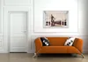 Wallario Premium Glasbild mit Fensterrahmen, freischwebende Produktbild-Vorschau 2