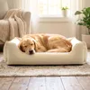 4L Textil Mario Orthopädisches Hundebett aus Kunstleder Produktbild-Vorschau 1