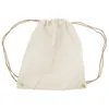 A plain, light-colored drawstring bag is shown against a white background. Náhled obrázku produktu