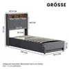 MODFU Boxspringbett 90×200 mit bettkasten,Polsterbett mit Produktbild-Vorschau 8