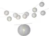 LED Lichterkette mit 15 Lampions Outdoor 7m mit Trafo Produktbild-Vorschau 4