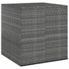 vidaXL Cuscino da giardino in rattan PE 100x97,5x104 cm Anteprima dell’immagine prodotto 9