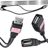 USB 2.0 A Buchse 1 auf 2 Dual USB A Stecker Y Splitter Hub Produktbild-Vorschau 1