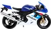 Suzuki GSX-R 750 Motorradmodell Maßstab 1:18 Welly Produktbild-Vorschau 7