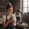 Relaxdays Vasen 3-dielna sada, vázy na kvety, 3 rôzne Náhľad obrázku produktu 5