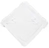 Jukki mušelínová zavinovačka 80x80 cm s mašlí – z bavlny – Náhled obrázku produktu 5