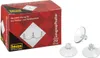 A box of suction cup hooks and three individual suction cup hooks are shown. Produktbild-Vorschau