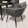 di volio Gartenmöbel Set RIETI - Grau, Sitzgruppe outdoor Produktbild-Vorschau 2