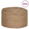vidaXL Corde de jute 25 m de longueur 10 mm d'épaisseur Voir les images du produit 1