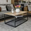 Skye Decor, Asude - Pine, Couchtische, KieferSchwarz, 95 x Produktbild-Vorschau 1