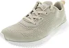 A single beige Skechers sneaker is shown against a white background. Voir les images du produit