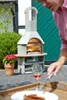 Buschbeck Gartengrillkamin Las Palmas grau-terrakotta, Produktbild-Vorschau 2