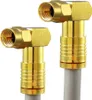 6m Sat Kabel mit F Winkelstecker 90° vergoldet 135 dB Produktbild-Vorschau 3