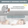 COSTWAY Składana barierka na łóżko, ochraniacz na łóżko, Podgląd zdjęcia produktu 6