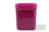 A purple storage container with a lid is shown against a white background. Anteprima dell’immagine prodotto