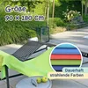 Sporthandtuch Mikrofaser, 90x180 cm, apfelgrün, mit Produktbild-Vorschau 3