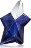 A product shot of a blue star-shaped perfume bottle with a silver cap. Produktbild-Vorschau