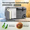 KOMFOTTEU - Grande borsa frigo isolante in plastica con Anteprima dell’immagine prodotto 7