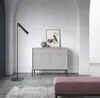DomoHome | Design-Kommode NOVA - Farbe: Grau, Geriffelte Produktbild-Vorschau 8