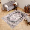 Teppich TRADITIONAL waschbar 160 x 230 cm Grau Rostrot mit Produktbild-Vorschau 4
