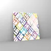 Bilder auf glas - Abstraktion modern - 40x40cm - Glasbilder Produktbild-Vorschau 4