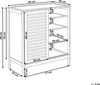 BELIANI Sideboard Hellbraun aus Bambusholz Schuhschrank mit Produktbild-Vorschau 6