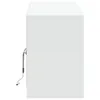 TV-Schrank mit LED-Beleuchtung Weiß 139,5x34x50cm Produktbild-Vorschau 7
