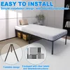 YZNAHRE Bettgestell 90x200 cm Metallbett Bettrahmen mit Produktbild-Vorschau 5