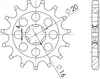 Ritzel Supersprox 428 - 14Z CST-555:14|grobverzahnt Produktbild-Vorschau 2