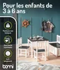 BOMI® Ensemble table et chaises pour enfants en bois massif Voir les images du produit 6