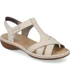 Rieker Damen Klassische Sandalen 65919-60 Farbe:Beige Produktbild-Vorschau 3