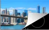 KitchenYeah© Herdabdeckplatte Brooklyn Bridge in Amerika Produktbild-Vorschau 1