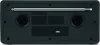 The back of a black DAB+ radio with an antenna extended. Produktbild-Vorschau