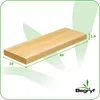 BEGRYF Wandregal 2er Set 60 cm Bambusoptik 20 cm tief, Produktbild-Vorschau 3