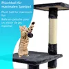 NYVI Katzen Kratzbaum Trient 85 cm groß anthrazit - Deluxe Produktbild-Vorschau 3
