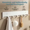 doporro Garderobenleiste mit 7 Haken, Wandgarderobe mit Produktbild-Vorschau 3
