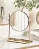 BELIANI Kosmetikspiegel in Gold aus Eisen ø 20 cm Produktbild-Vorschau 2