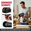 Akku Blasgerät 21V 12Ah 350W, Industrieller Laubbläser Produktbild-Vorschau 4