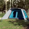 vidaXL Tente familiale avec auvent 9 personnes bleu Quick Voir les images du produit 3