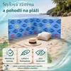 Lantigo Plážová zástěna Ryba 8m | Větrolam mikrovlákno UV Náhled obrázku produktu 9