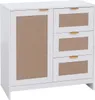 Commode HWC-P50, armoire buffet haut, tiroirs, compartiment Voir les images du produit 5