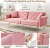 MODFU Klassische Sofas Zweisitzer mit 3-stufiger Produktbild-Vorschau 4