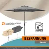 Schneider Sonnenschirm SOLESTA Ø270 cm anthrazit – Produktbild-Vorschau 4