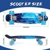 BELEEV skateboard 22 palců mini cruiser pro děti teenagery Náhled obrázku produktu 3