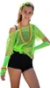 Oblique Unique Netzshirt Netztop Damen Netz Hemd Oberteil Produktbild-Vorschau 1