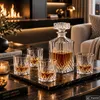 Whisky Karaffe + 4 Whiskey Gläser Whiskykaraffe Produktbild-Vorschau 6